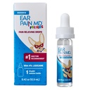 Eosera® Bolečina v ušesu MD® za otroke - maksimalna moč kapljice v ušesu z lidokainom - zdravnik priporoča Uhovo zdravilo za otroke, dojenčke in malčke 2+ - hitro delujoča bolečina v ušesu Reliever - 12,5ml
