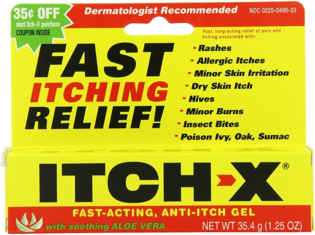 Itch-x Anti-Itch Gel z Aloe Vera, 3 grof