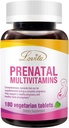 Lovita Predporodni multivitamini - celovita prehranska podpora za pred, med in po porodu - 180 vegetarijanskih tablet
