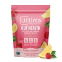 Ultima Replenisher Gut Health Supplement in elektroliti v prahu - malina limonada, 14 Stickpacks - Hydration Packets z dodanim Gut prednosti zdravja