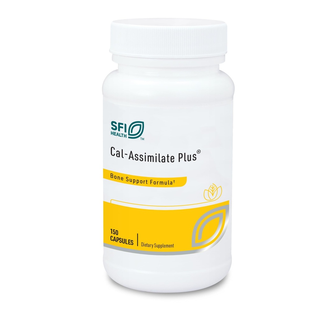 Klaire Labs SFI Health Cal-Assimilate Plus - Triple Calcium Bone Support Complex with Vitamin D3, Key Minerals & Chondroitin Sulfate, Hypoallergenic & BSE-Free (150 Capsules)