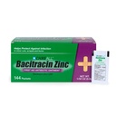 CareAll Bacitracin Antibiotično cinkovo mazilo (144 Pack), 0,9gr Foil Packet. Mazilo za prvo pomoč, ki preprečuje okužbe manjših frakcij, madežev in opeklin