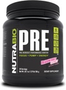 NutraBio PRE Workout Powder - stara Formula- Trajna energija, Duševno fokus, vzdržljivost - Beta Alanin, Kreatin, Kofein, Elektroliti - 20 Serving - Dragonfood Candy
