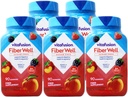 VitaFusion, Fiber Well Gummies, Fiber Supplement, Razvrščene arome - 90 gumijev, pakiranje po 5