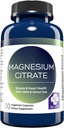 MD. Life Magnezijev citrat 250 mg – 30 kapsul – visoka absorpcija Magnezijev citrat – Enostavne kapsule za mišice, živec, srce, spanje in podporo kosti