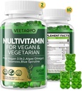 Vitamin D3 + K2-1000IU D3 90mcg K2 - multivitamin za vegetarijance in odrasle w/Algae Omega-3,Iron,metil B12,Seamoss,Iodin za kosti, mišičje, energijo, imuniteto – brez sladkorja, glutensko-free,120