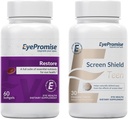 EyePromise Restore Makular Health Supplement Screen Shield Teen Chewable Eye Vitamin