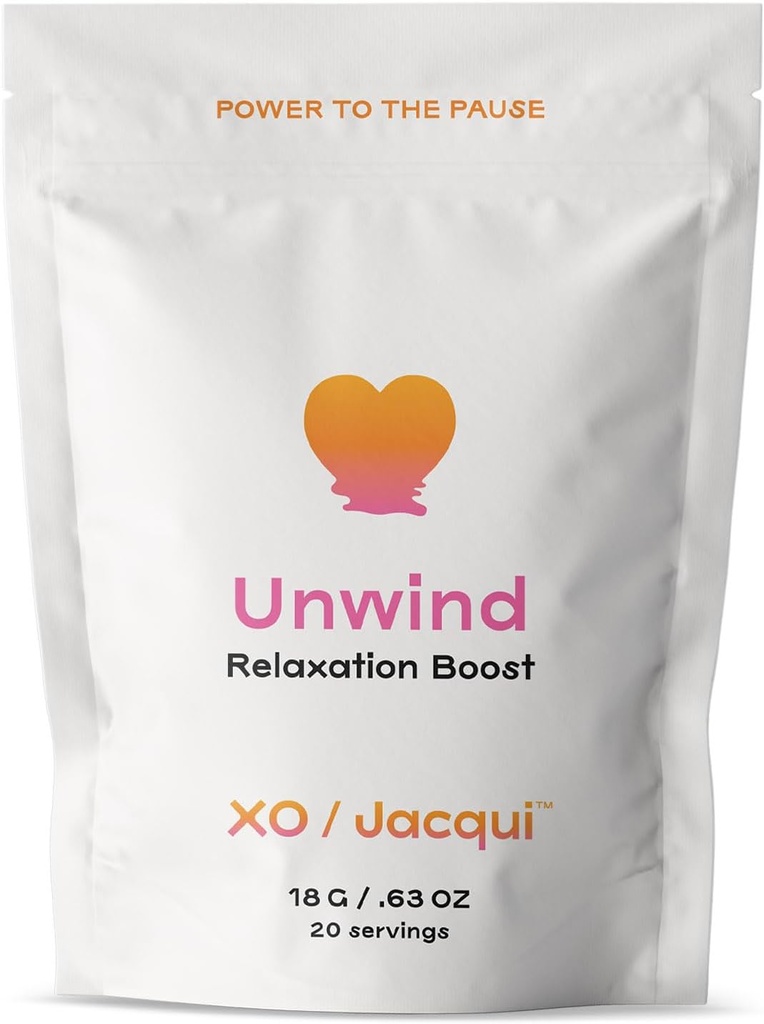 Unwind Boost Umirjanje naravno organsko menopavzo Podpora za stres Relief – Add-on Booster Protein Powder – Pomaga omiliti menopavzalne simptome - z organsko kamilico, sivke in limone