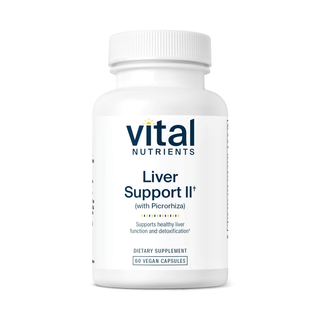 Vital Nutrients Jetra Podpora II s Picrorhiza, Milk Thistle in Curcumin 