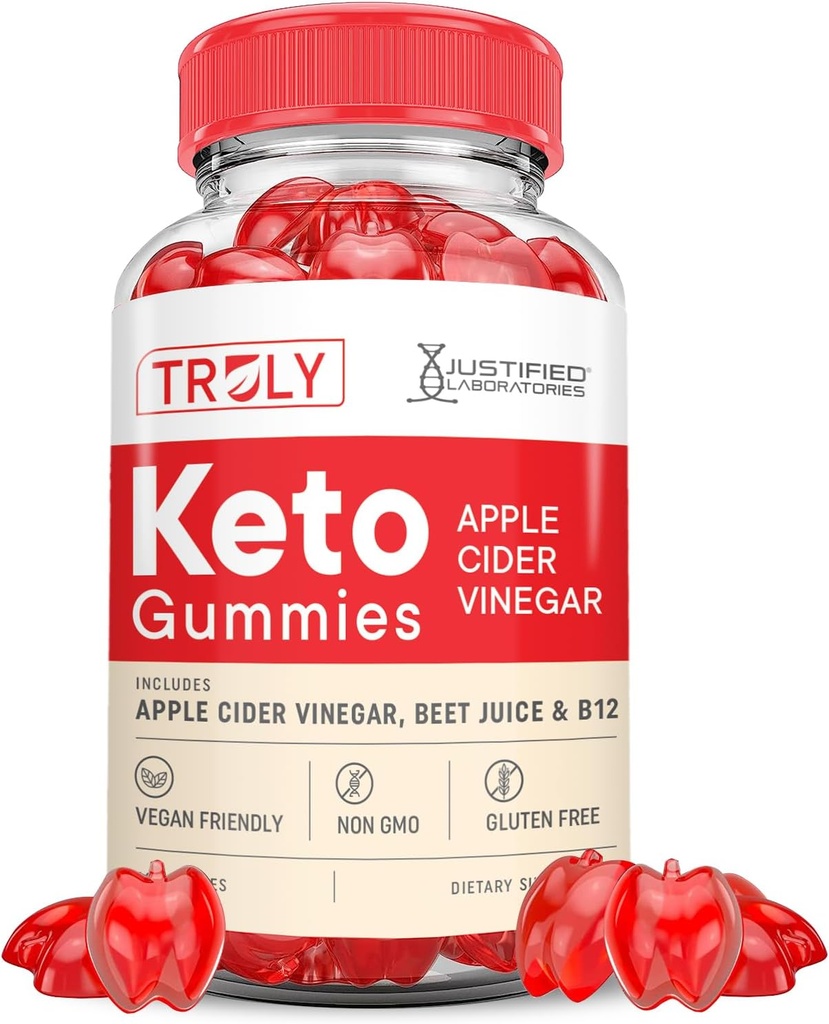 Resnično Keto ACV Gummies Napredna Formula 1000MG Resnično Keto Gummies Apple Cider Vinegar Oblikovan z Granatni beet Juice v prahu B12 Vegan Non GSO 60 Gummys