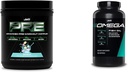 PRE JYM X - Shockwave Preworkout in Omega JYM ribje olje 2800mg DHA EPA DPA Brain Heart Skupna podpora 120 Softgels