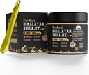 Himalajski shilajit Resin – Visoka moč, 1100 MG Himalajski ekstrakt, 75%+ Fulvična kislina, energija, Wellness & Immunity Support, 85+ Trace Minerals, Lab Tested, 50g Jar, 46 Servinges