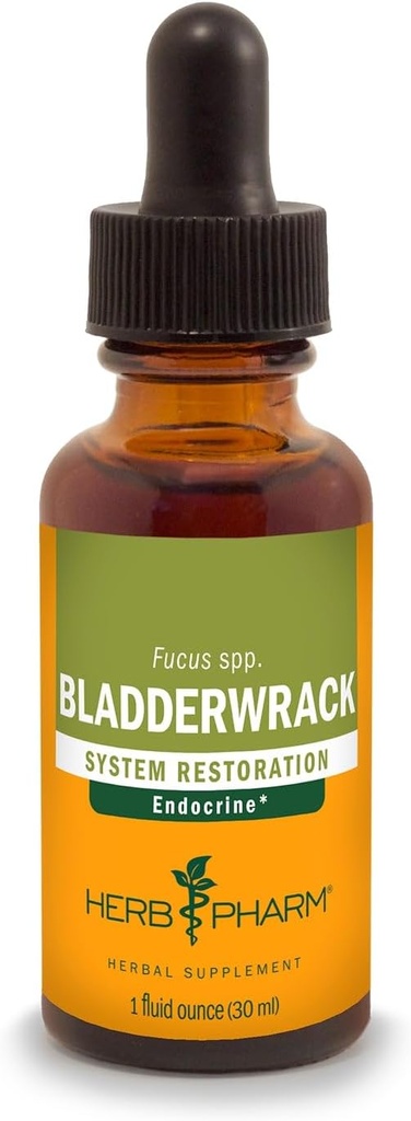 Herb Pharm Bladderwrack tekoči ekstrakt - 1 Ounce (DBLADD01)