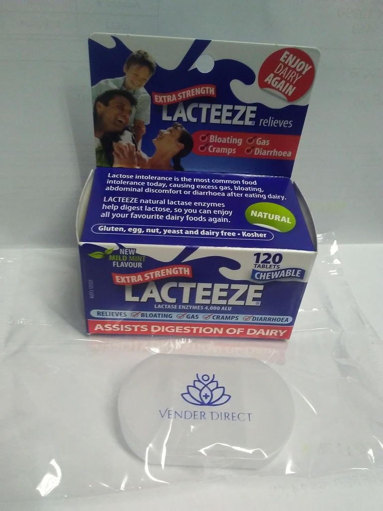 Lacteeze Extra Jakost 4000 ALU, s primerom tablete