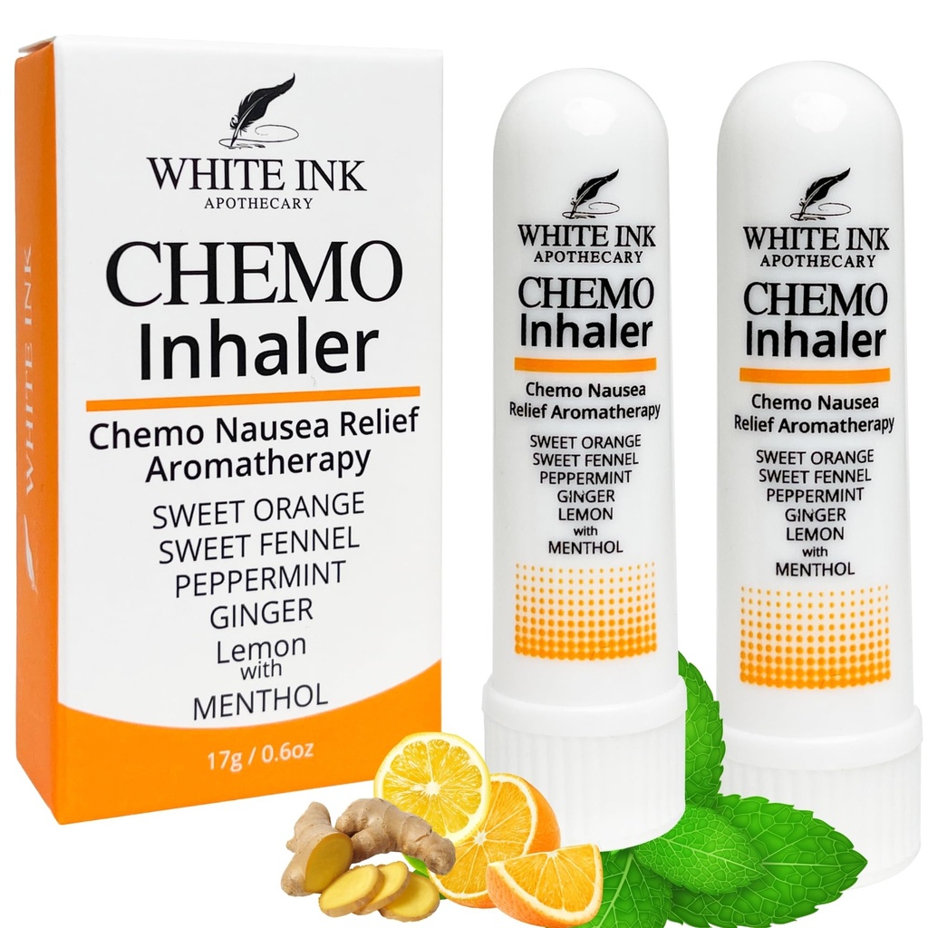 Chemo stranski učinek! Aromaterapija Slabost Eterično olje Nazal Inhaler!