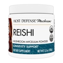 Host Defense Reishi Powder - goba Mycelium Powder - Heart & Immune Health Support - Gobe dopolnilo za podporo energije in vitalnosti - Aids Common Well-Being - 3.5 oz (66 Servings)