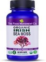 Irish Sea Moss, Organic Prebiotic Food, Več kot 70 Trace Minerals, Podpira zdravo izločanje, prebavo in imunske podpore 60 Vegetarijanske kapsule