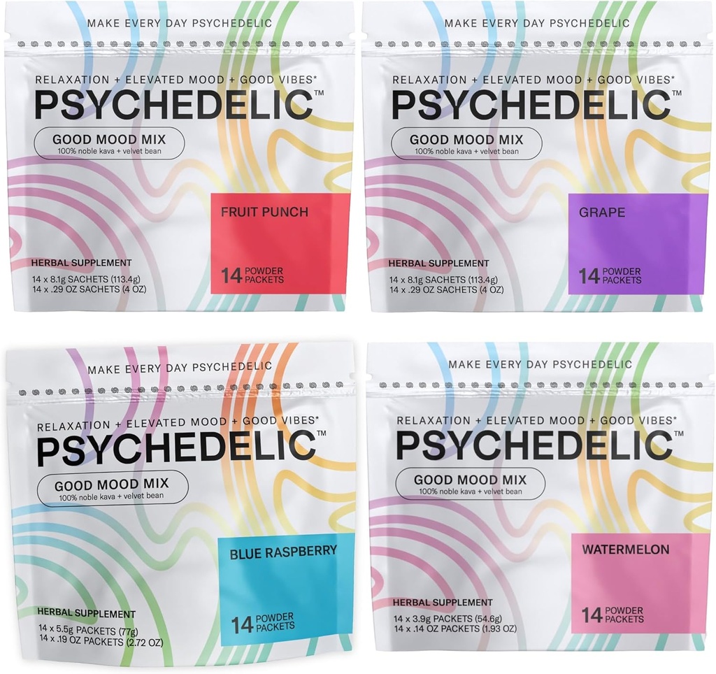 Psychedelic voda dober razpoložen Mix 4 aroma mešani paket