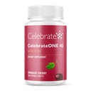 Praznujte vitamine Praznovanje 45 Žvečilni izdelki, 45mg Železo - Enkrat dnevno Bariatrični multivitamin, Esencialni vitamini in minerali - Gastrical Bypass & Sleeve Gastrectomy Supplement - Cherry (30 tablet)