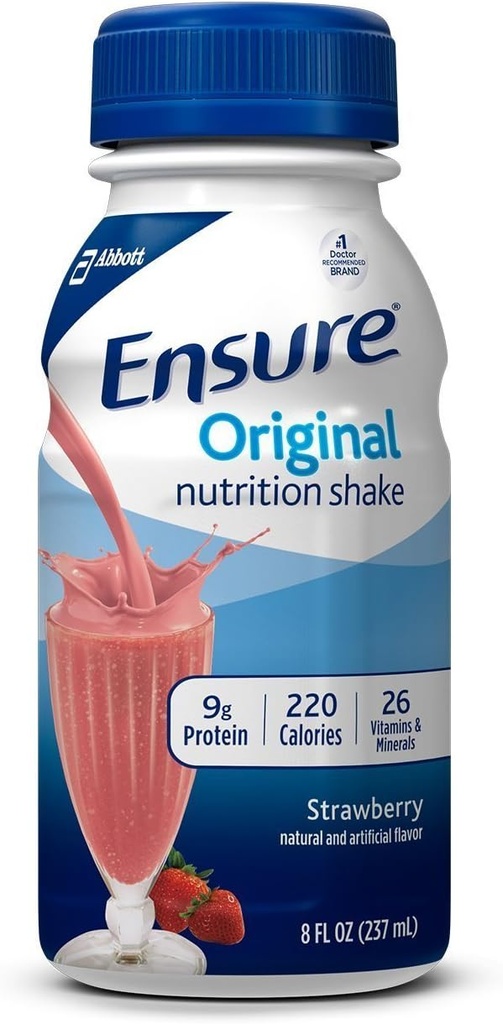Zagotovite izvirno prehrano Shake, Jagoda, 8 Ounces, 6 Count