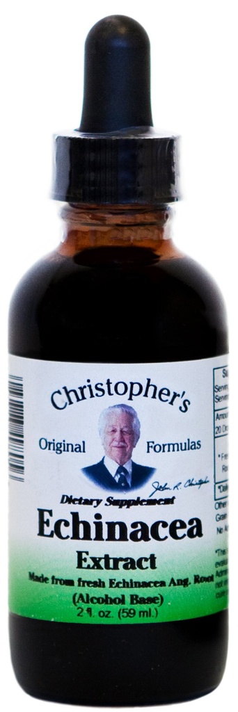 Izvleček koreninskega alkohola dr. Christopher's Echinacea Angustifolia 2 oz