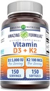 Neverjetne formule Vitamin D3 5000 i.e. z vitaminom K2 100 Mcg 