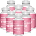 Liposomski glutation Softgels 1500MG, Zmanjšani glutation dodatek z vitaminom C, boljša absorpcija, Ne-GMO močan antioksidant za zdravo staranje, Detox, Imunsko zdravje, 480 Softgels