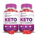 Upravičeni laboratoriji (2 Pack Ripped Results Keto ACV Gummies Napredni Formula 1000MG Repped Rezultati Oblikovani z Granit Beet Juice Powder B12 Vegan Non GSO 120 Gummys
