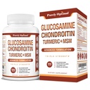 Popolnoma optimal glukozamin Chondroitin MSM dodatek w/turmeric & Boswellia - Glukozamin sulfat skupni dodatek za moške in ženske - 120 tablet