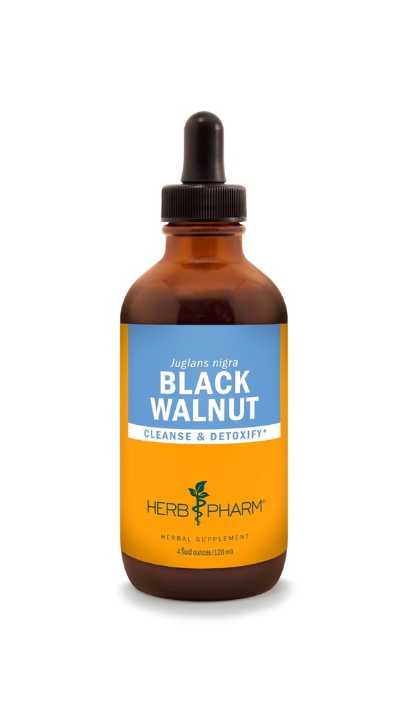 Herb Pharm Black Walnut Tekoči ekstrakt za čiščenje in razstrupljanje - 4 Ounce