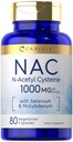 Carlyle NAC Supplement N-Acetil Cysteine 1000mg 