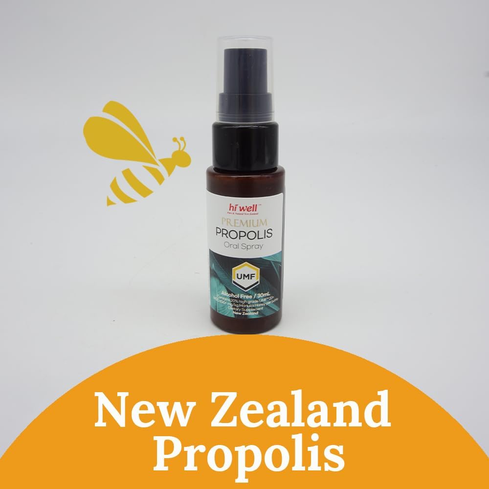 (Pack of 3) Hi Well Premium Propolis MGO 830+ peroralni pršilo 30ml