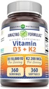 Neverjetne formule Vitamin D3 10000 i.e. z vitaminom K2 200 Mcg 