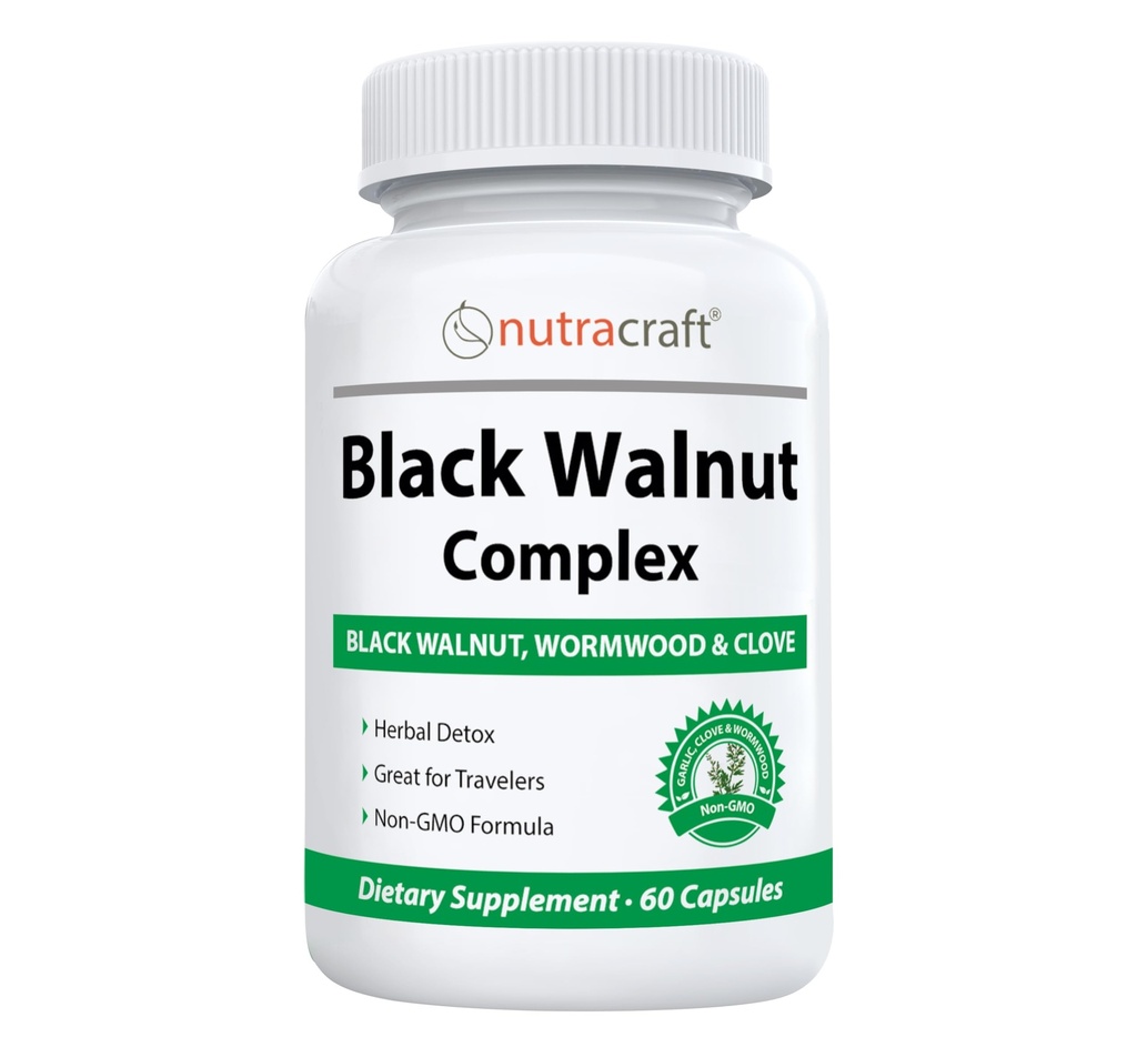Nutracraft Black Walnut Detox Cleanse dodatek 