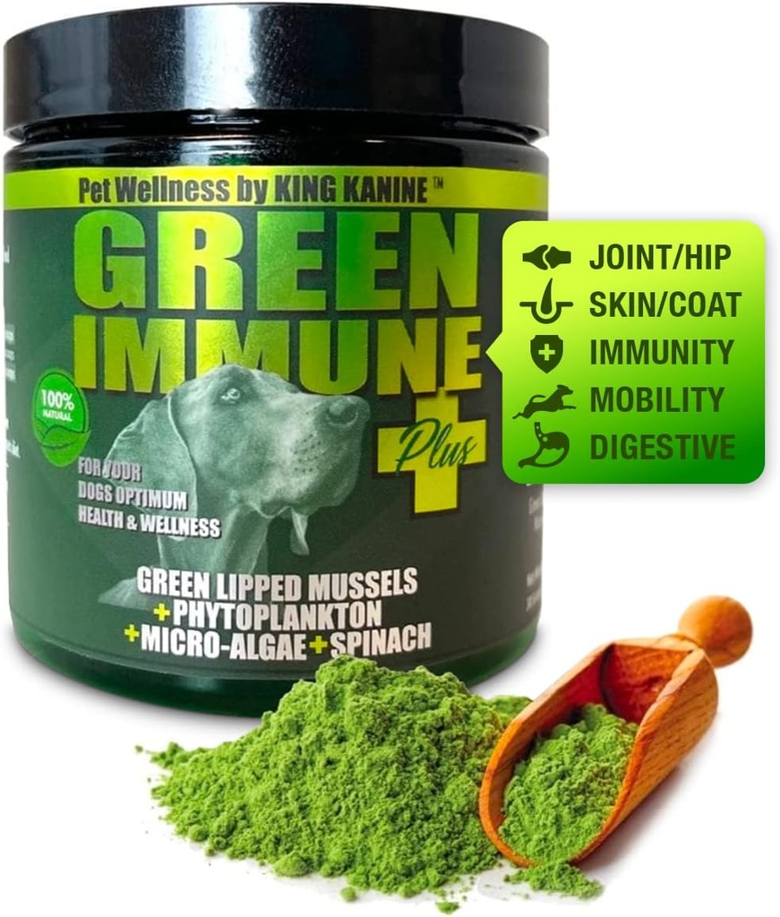 King Kanine Green Inmune Plus Multivitaminski in mineralni 6 oz 