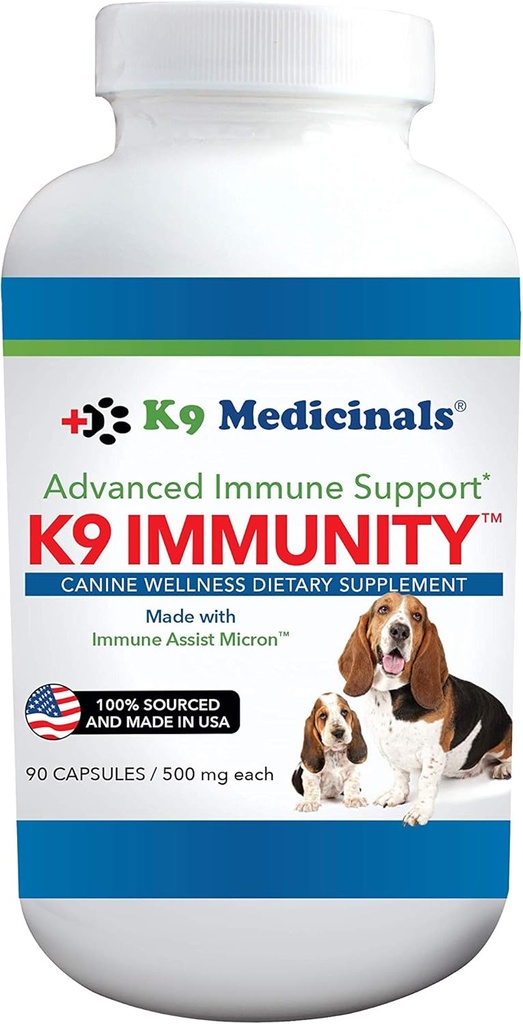 K9Medicinals K9 Imunitetne kapsule - 90 Count, White (IMS-CAP-90)