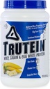 Body Nutrition Trutein Visoke beljakovine v prahu: 45% Whey, 45% Kazein, 10% Jajca bela, Gluten-free, nizko natrij, Grass Fed Whey Protein v prahu, Gym Supplement & Breakfast Shake, Banana krema, 2lb