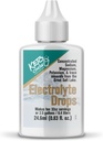 Keto Chow Kapljice za hidracijo elektrolitov - Keto diete in intermitentno tesnjenje - Imunska podpora - Gluten & Sugar Free - Natrijev, Magnezij, Kalij & Trace Minerals - Unflavored - 0,83 fl oz