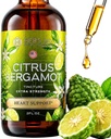 Citrus Bergamot Kapljice 2 fl oz – Made in USA - Naravni antioksidant Podpora, Heart & Metabolic Wellness dodatek - Bergamot Extract