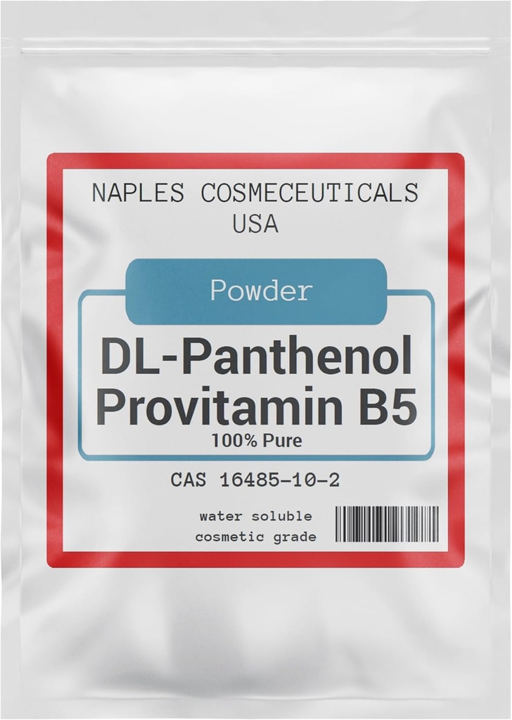 100% Pure pantenol prašek, DL-pantenol prašek, provitamin B5 za nego las, kožo, nohte Deep Mousturizer, Uporaba v kozmetičnih formulacij ali Dodaj v vaše najljubše izdelke (2 oz)