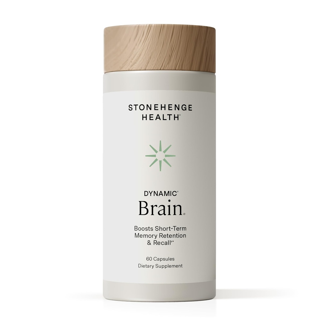 Stonehenge Health Dynamic Brain Supplement – Nova Formula z BacoMind za pridobivanje spomina, zadrževanje, & Odpokliči s 40 Edinstveno Nootropic: Choline, Fosfatidilserin, in Huperzin A