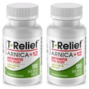 T-relief Dodatna moč Artritis Arnica +12 Bolečina Olajšanje naravnih zdravil Pomoč Zmanjšajte občutljivost Bolečine in bolečine v sklepih Seveda - 100 tablet (2 paket)