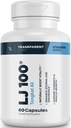 Prozorni laboratoriji LJ100 - Eurycoma Longifolia Tongkat Ali Extract 100 mg Kapsule za suho telesno maso, moč in izboljšanje zmogljivosti - 60 Count