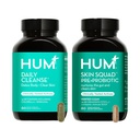 HUM Polna koža razstrupljanje in čiščenje - Proboitiki za težave kože in Acne Breakouts witrh Organic Algae, Razstrupljanje zelišč, Skin Squad in dnevno čiščenje