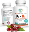 Vitamin D3 2000 i.e. z žvečljivimi tabletami K2-90 s češnjevo aromo in naravno energetsko podporo Vitalnost, Imunsko zdravje in splošno wellness-vitamin D3 z vitaminom K2 za moške in ženske