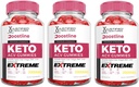 Upravičeni laboratoriji (3 Pack Boostline Keto ACV Gummies Extreme 2000MG Boost Line Keto Gummies Apple Cider Vinegar Oblikovan z Granit Beet Juice v prahu B12 Vegan Non GSO 180 Gummys