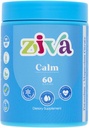 Ziva Calm Gumies – Kalijev Citrat & Magnezijev Citrat Dopolnilo za sprostitev, Stress Relief & Podpora mišic – 60 Count