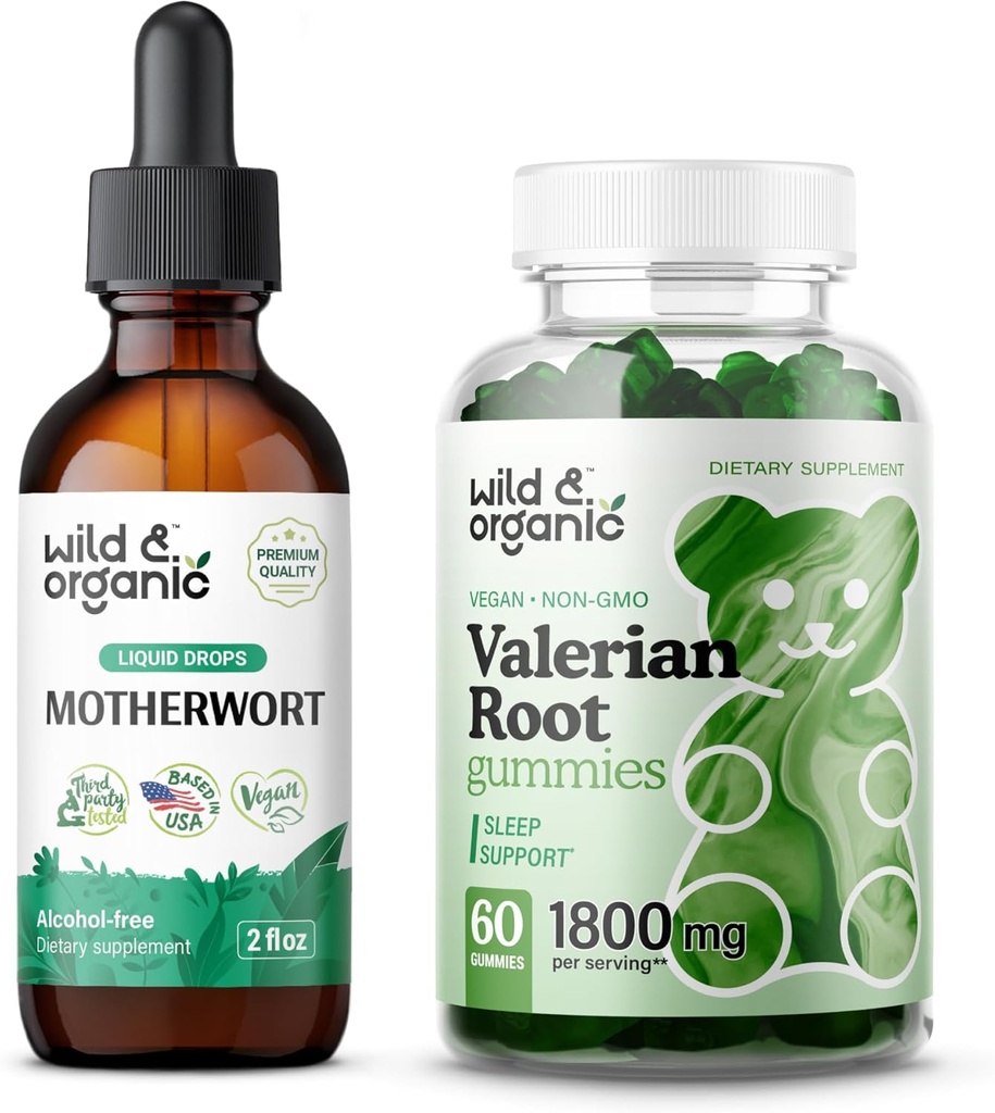 Tinktura 2 fl oz & verian root gummies