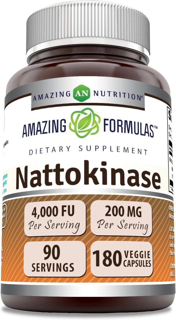 Osupljive formule Nattokinase prehranska dopolnila 100 mg Veggie kapsule dodatek 