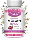 Resveratrol Resveratrol Gumies - Visoka čistost Resveratrol Dodatek za antioksidant, zdravo staranje, kožo, možgane, organske - 60 Gumies